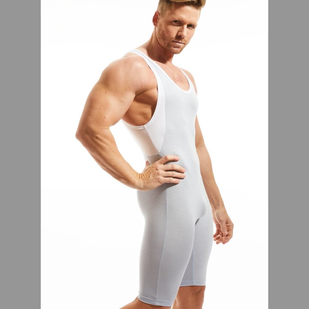 NWT n2n Sunrise Singlet, baby blue, size XL